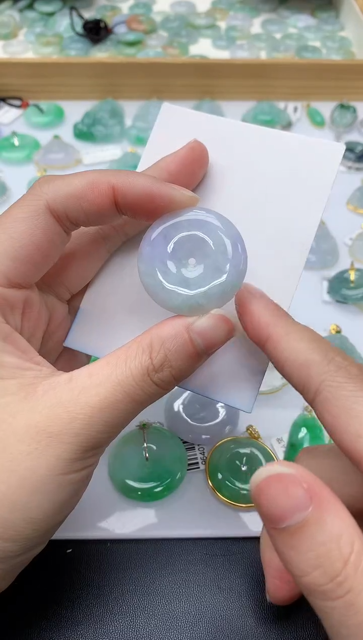 颈饰未镶嵌翡翠天然A货