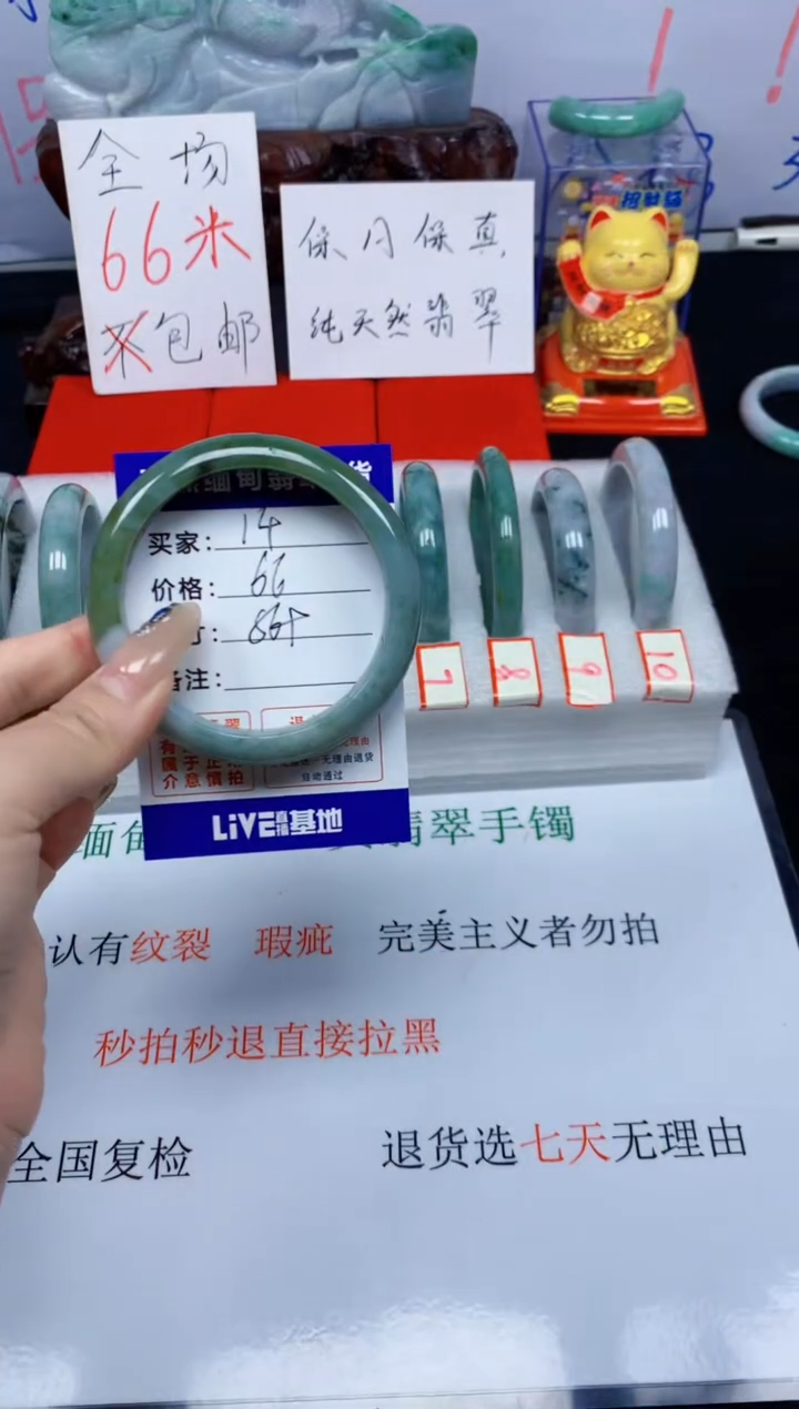 未镶嵌手镯翡翠14