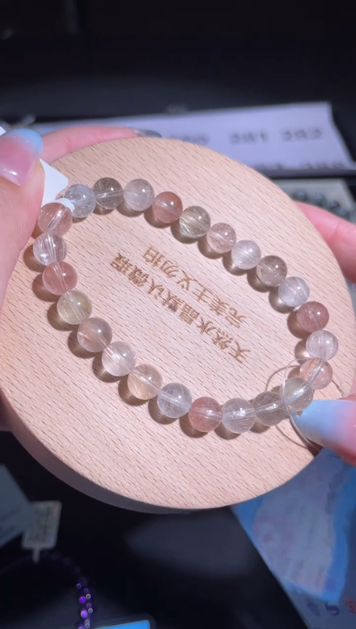 水晶手链未镶嵌279号多样性发货一Y 7mm+