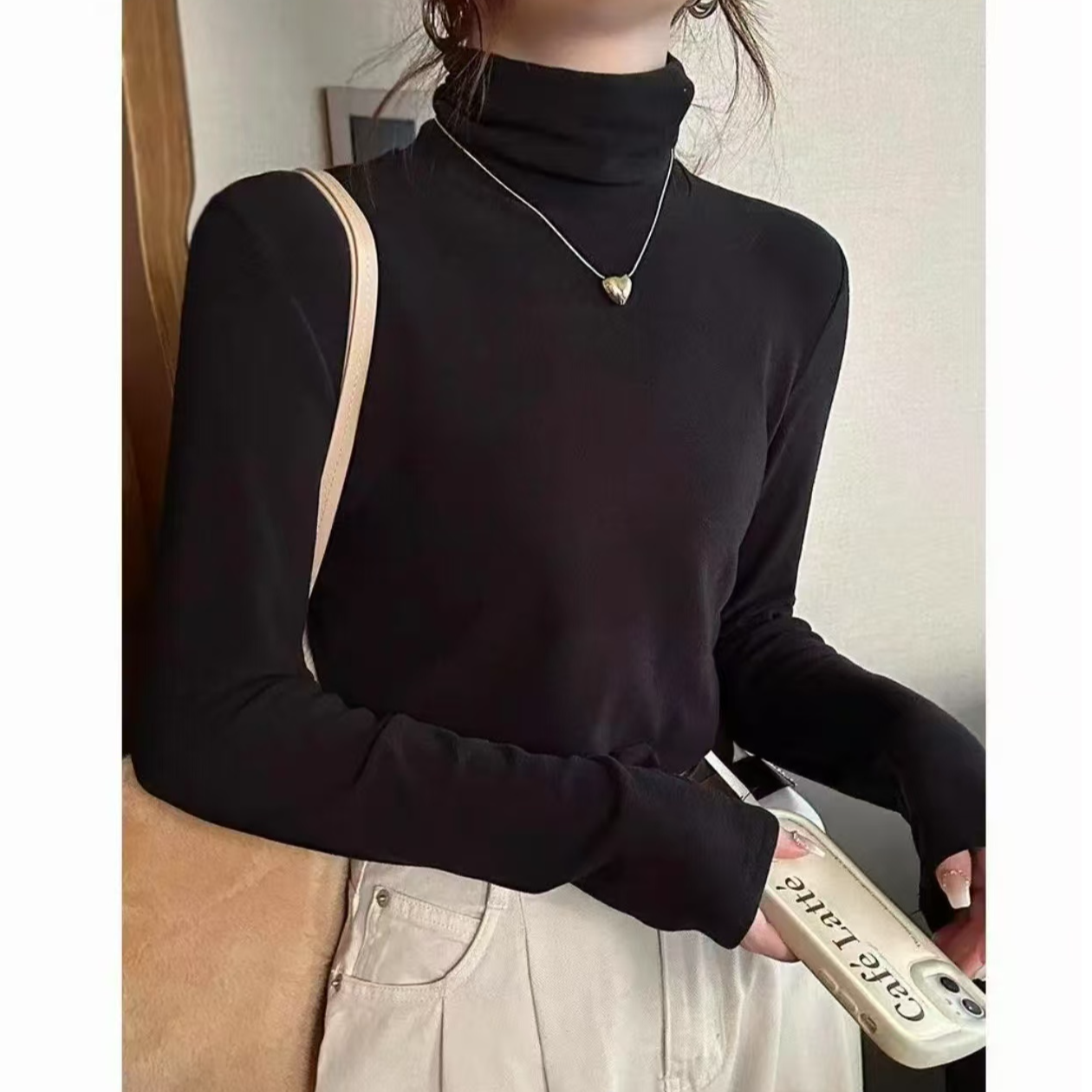 【小姨推荐】高个子高龄双面德绒打底修身