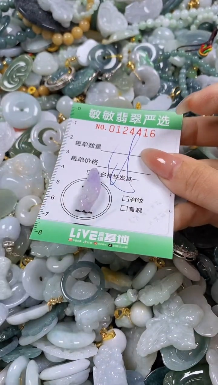 【闪购商品】翡翠颈饰未镶嵌闪购0124416