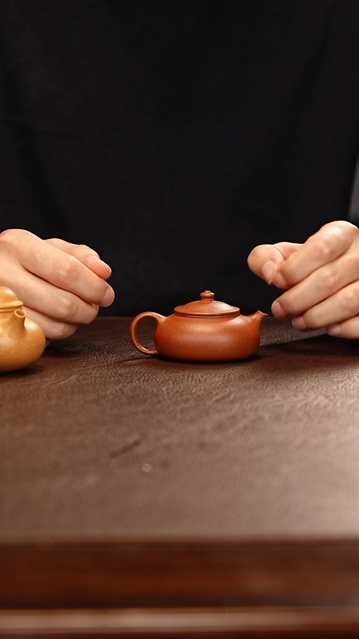 茶壶紫砂育*.小寒江80cc 紫砂壶