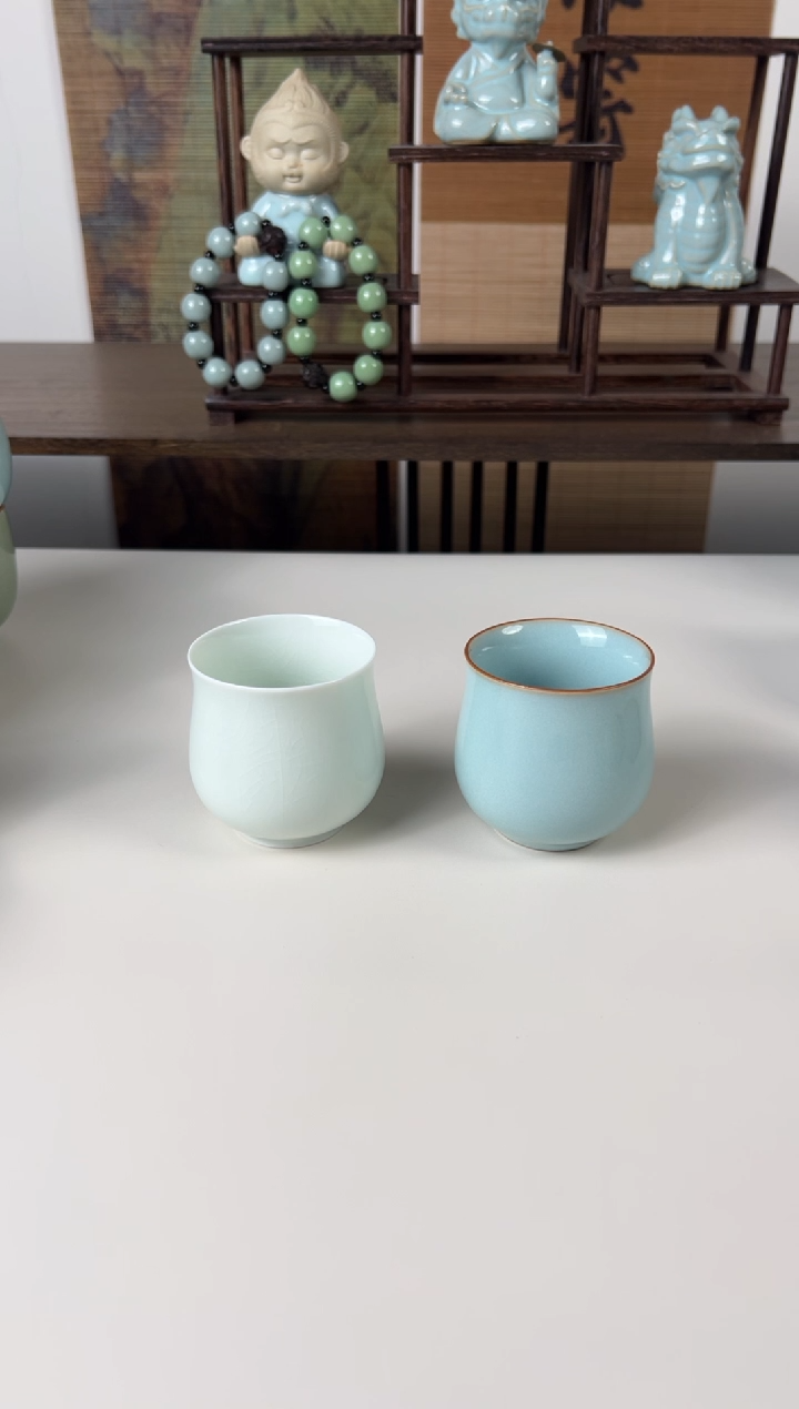 【闪购商品】杯珑匠美人杯天青+玉青