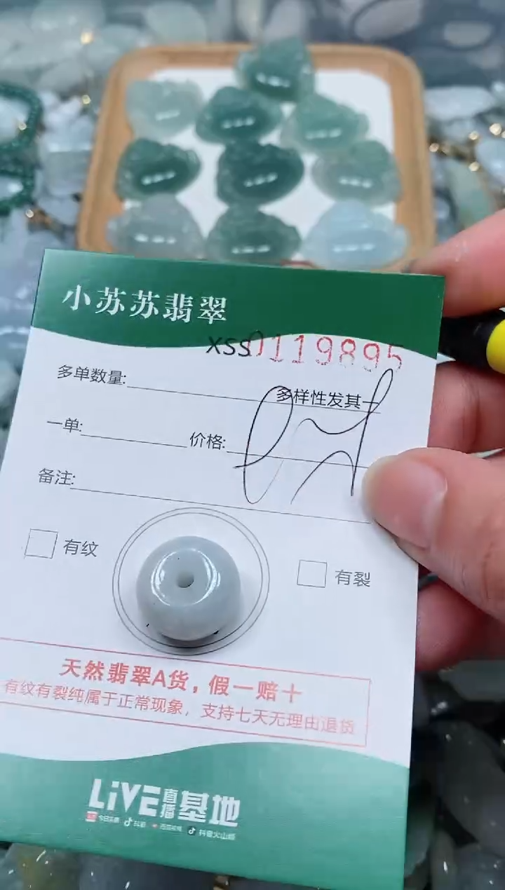 【闪购商品】翡翠颈饰未镶嵌闪购商品0119895