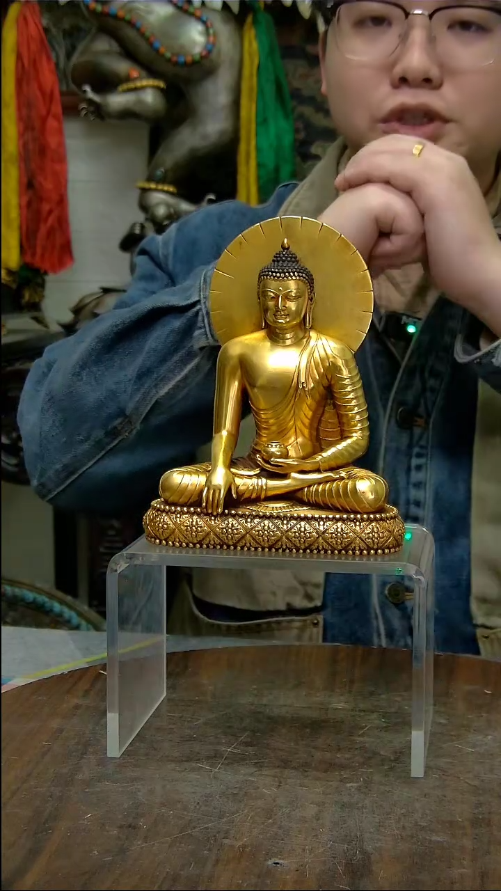 【闪购商品】大日如来铜像造像收藏造像