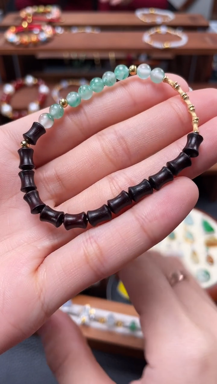 【闪购商品】石英质玉套链未镶嵌多样性发货一个  JK231