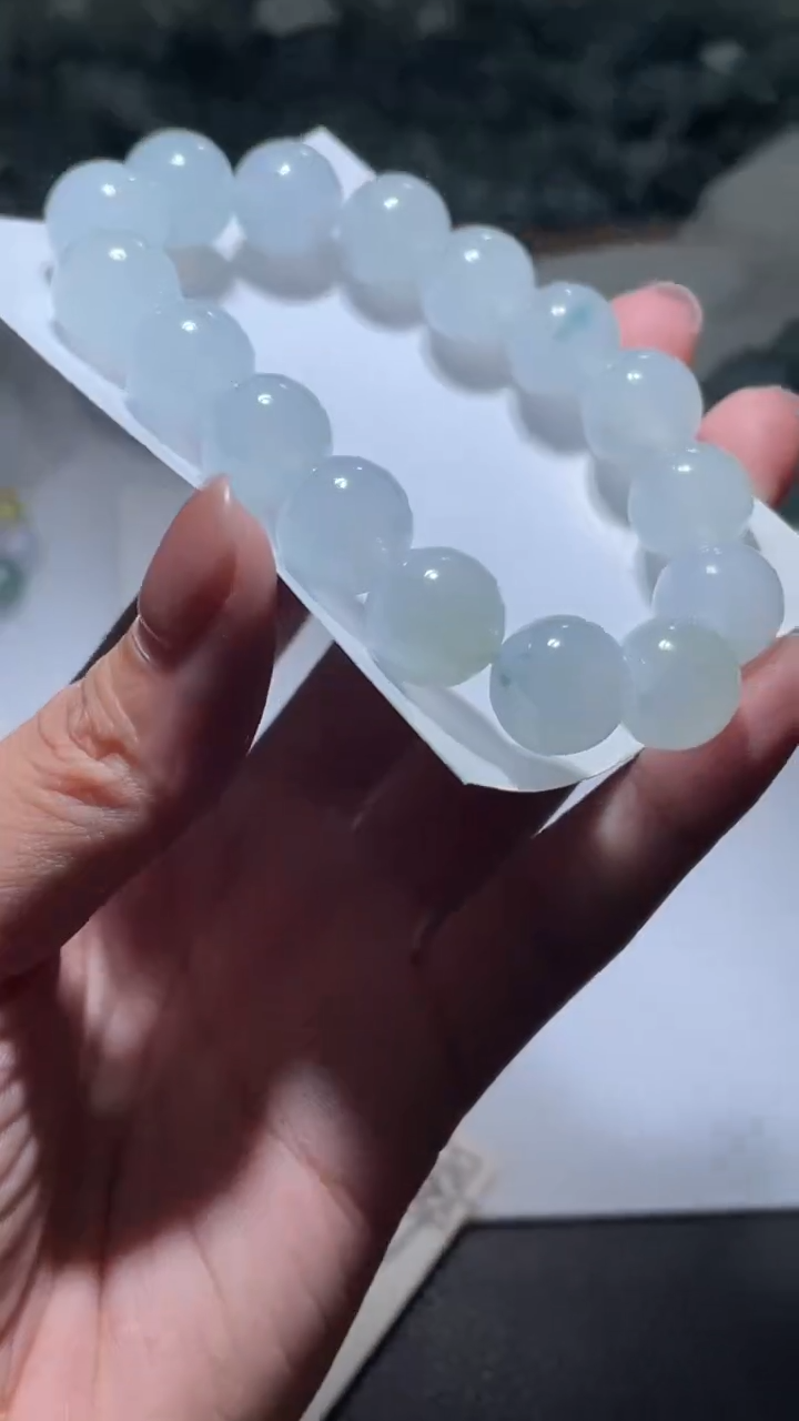 【闪购商品】定制翡翠未镶嵌翡翠手串