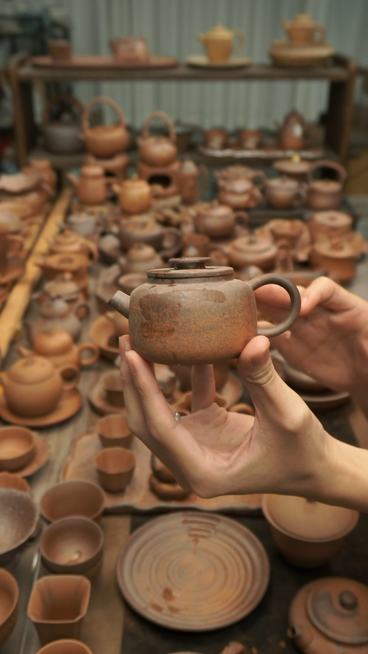 原矿老岩泥精工  德钟壶120ml