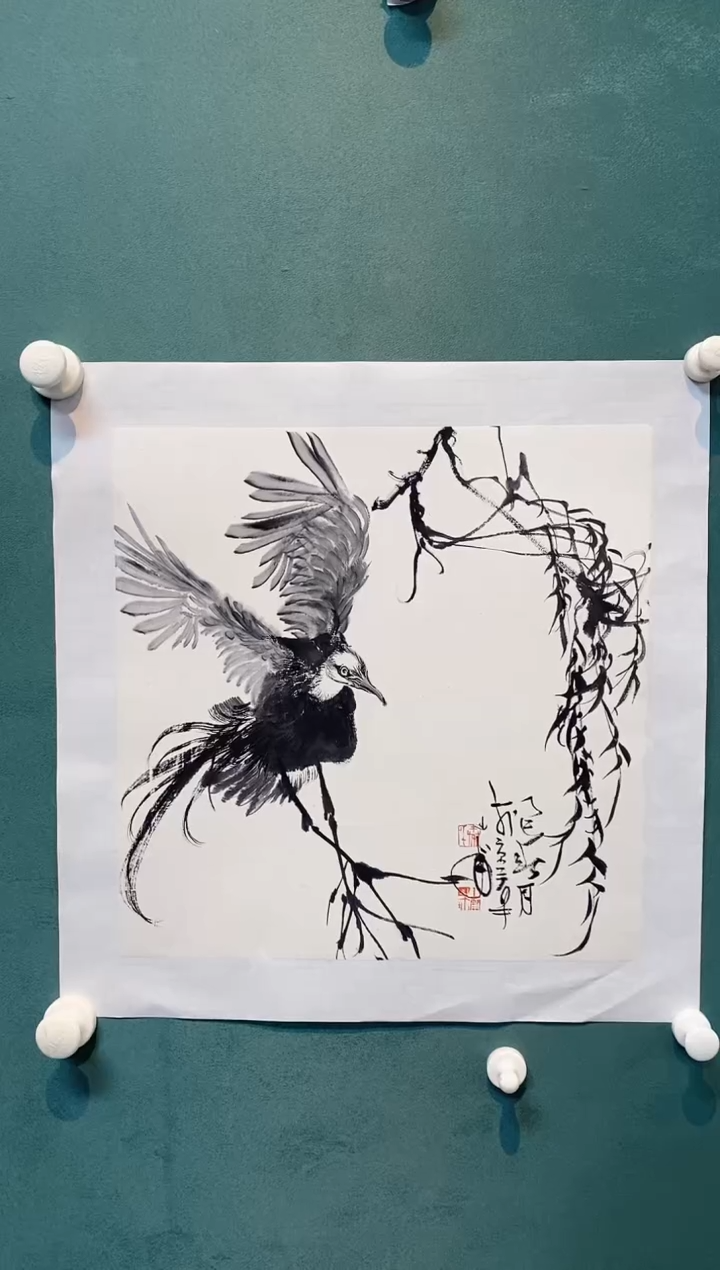 国画三****）秦少甫老师国画福利