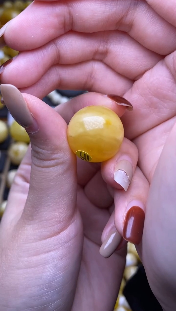【闪购商品】琥珀裸石未镶嵌大小姐珠宝严选19