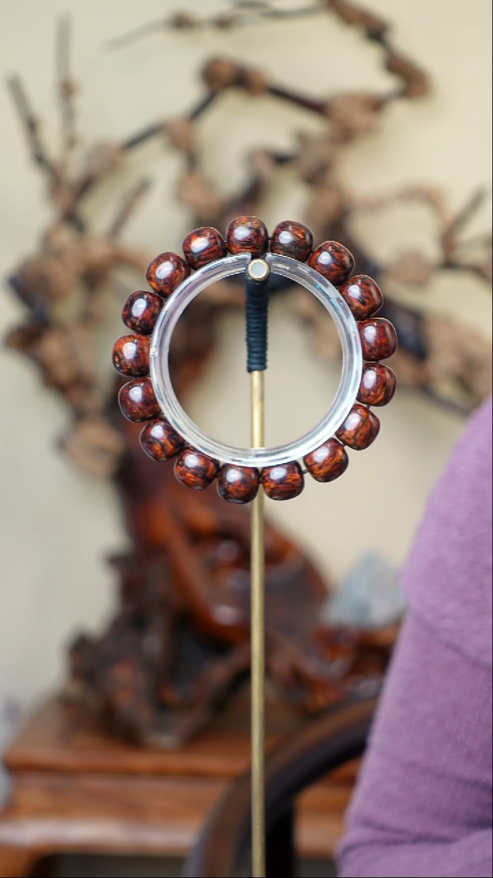 木曾****锅 本降真香红降花梨公1.2老型手串25克