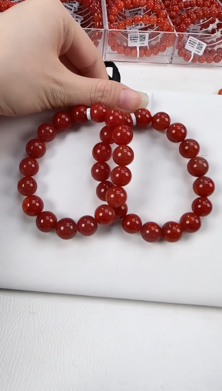 【闪购商品】南红玛瑙瓦西手串12+未镶嵌（多样式发其一）
