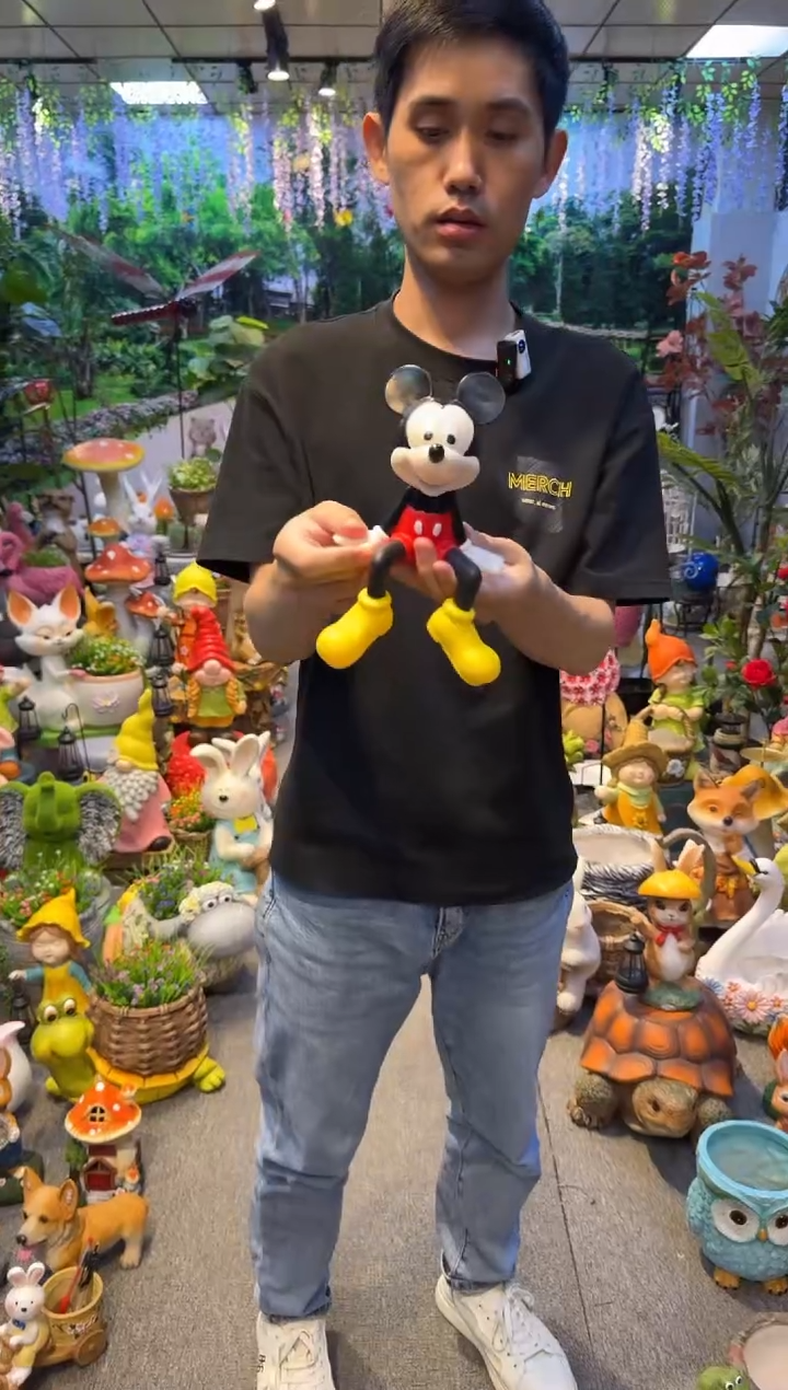 无花朵花园庭院摆件&00&