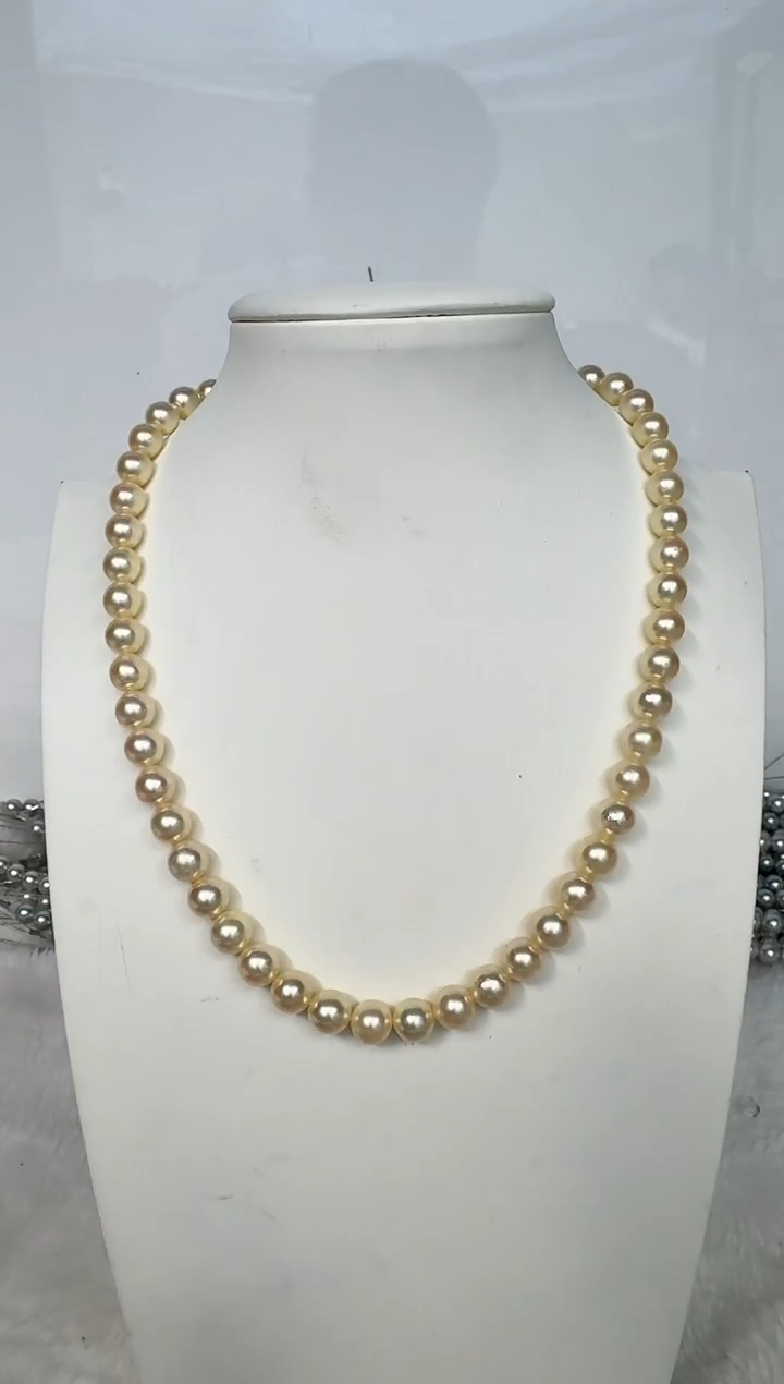 颈饰未镶嵌海水珍珠项链