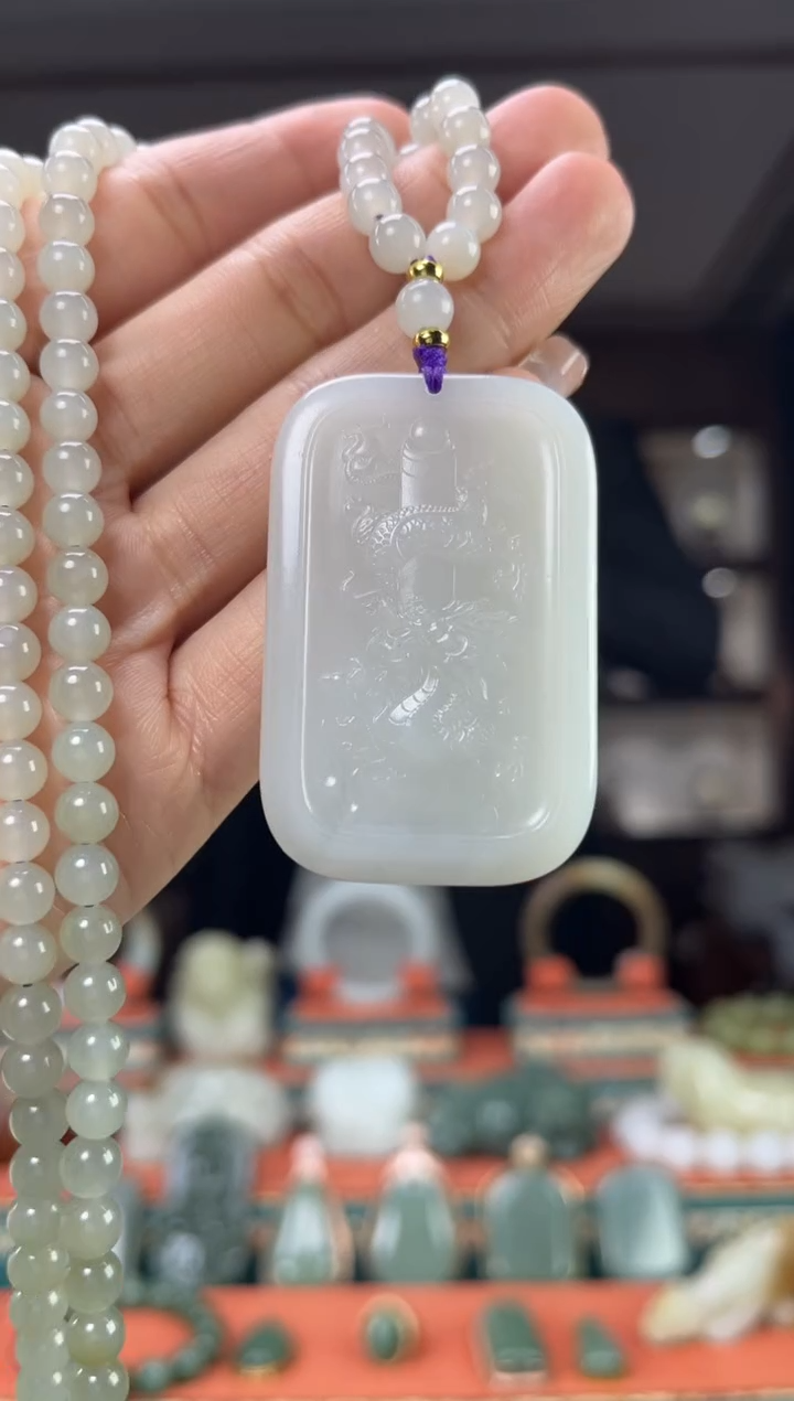 【闪购商品】和田玉颈饰未镶嵌佩佩