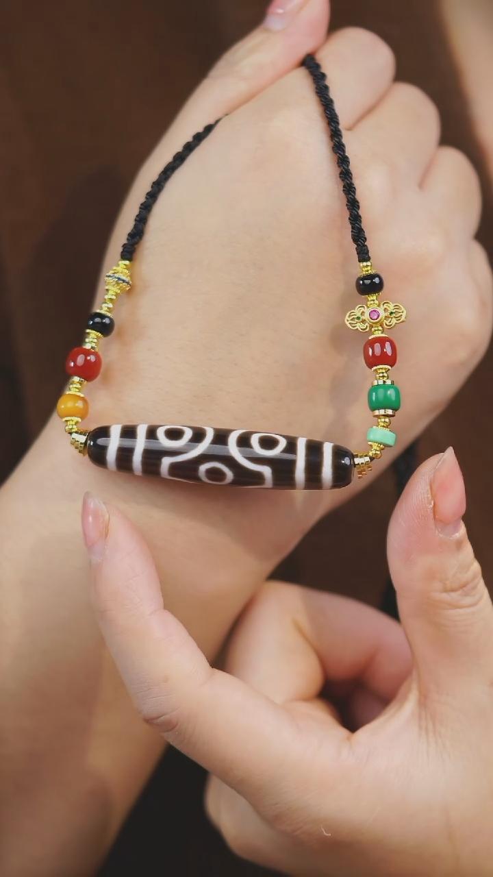 【闪购商品】玛瑙/玉髓项链未镶嵌多样性发一