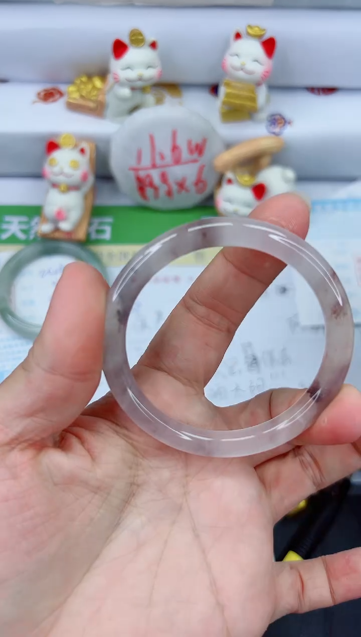 【闪购商品】石英质玉手镯未镶嵌2441-55.2