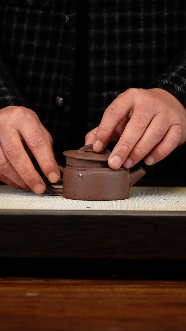 茶壶紫砂紫泥小汉瓦