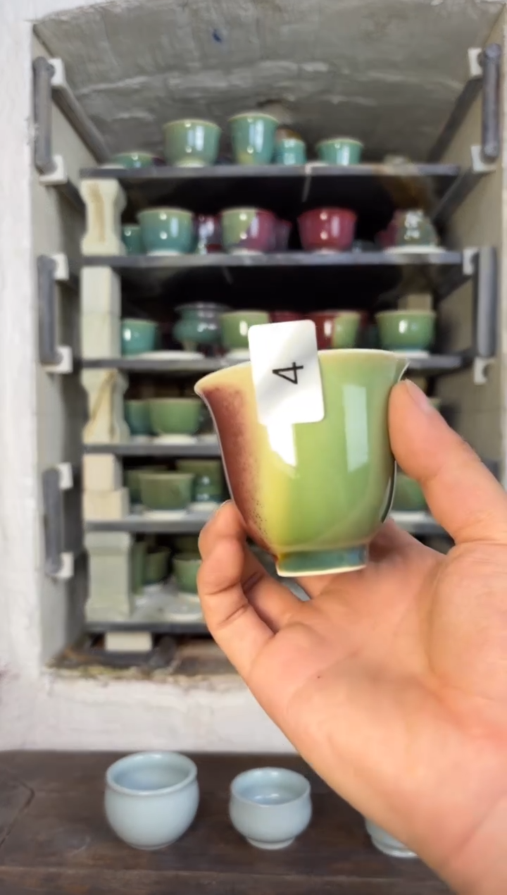 【闪购商品】摆件钧瓷窑变精品茶器