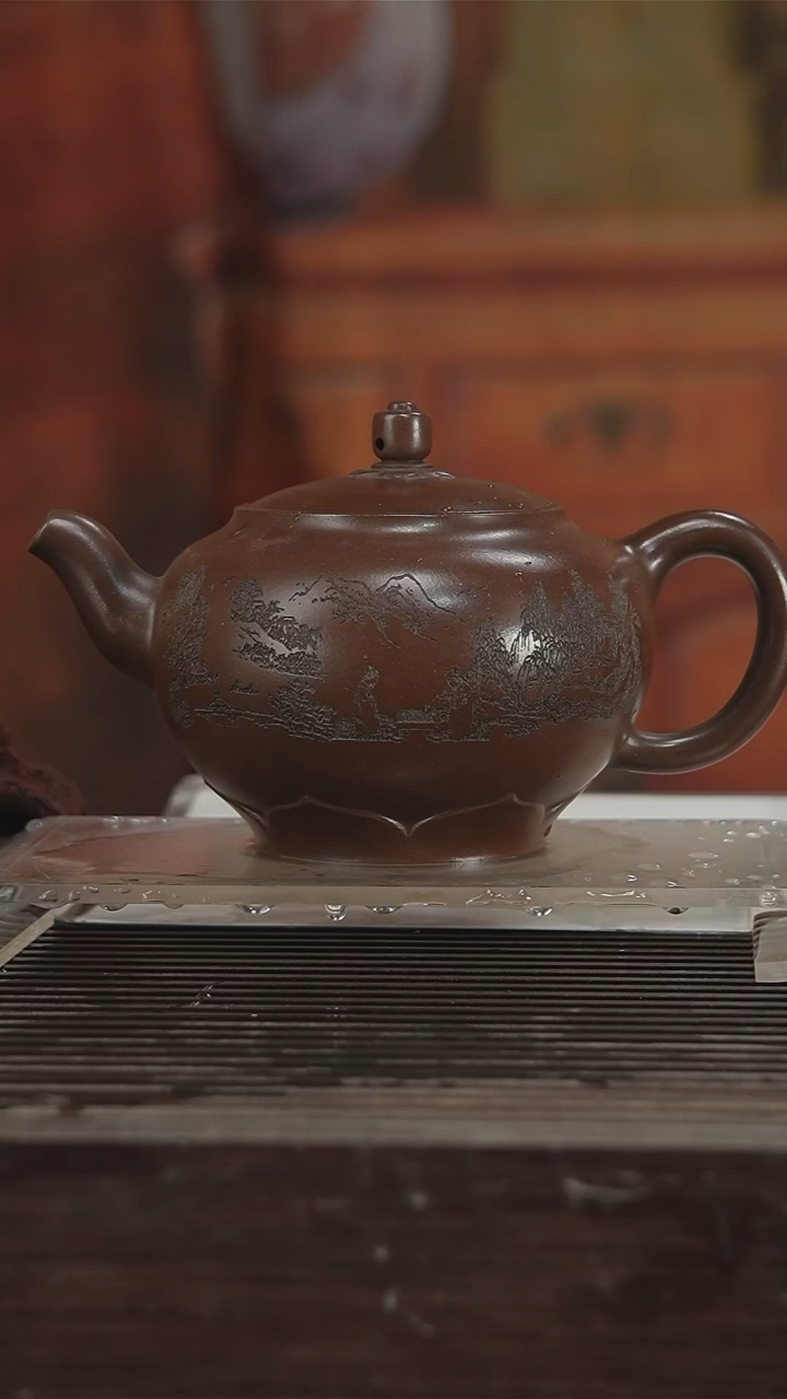 茶壶紫砂大师，带证500CC146号