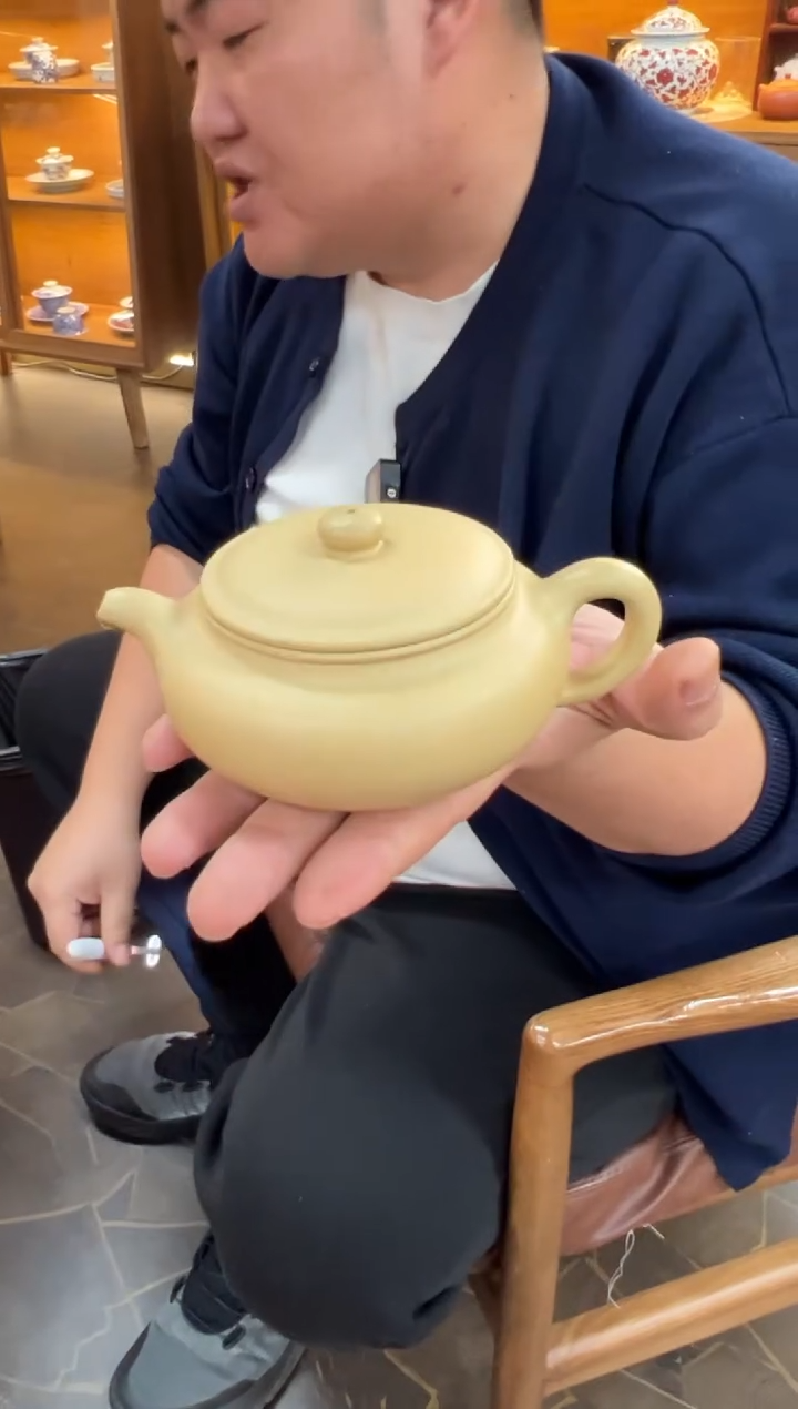 【闪购商品】紫砂茶壶【头哥手工壶】仿古本绿