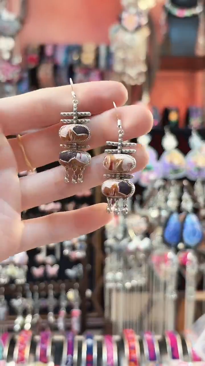 织绣 云织谣民族风精美饰品  441