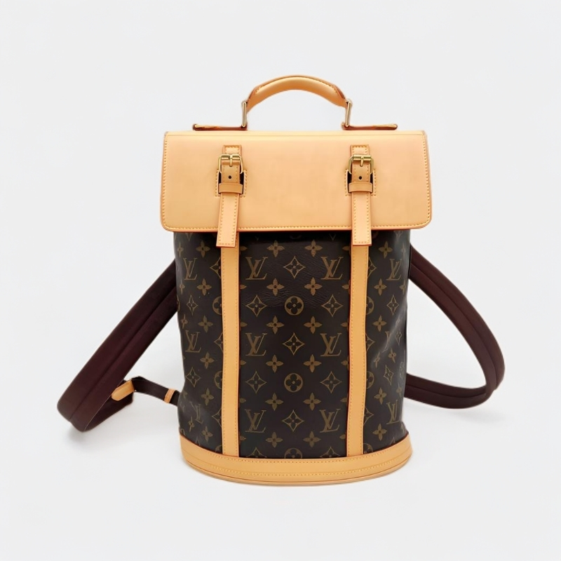 修复品LouisVuitton/路易威登 lv双肩包水桶包大号单肩斜挎包