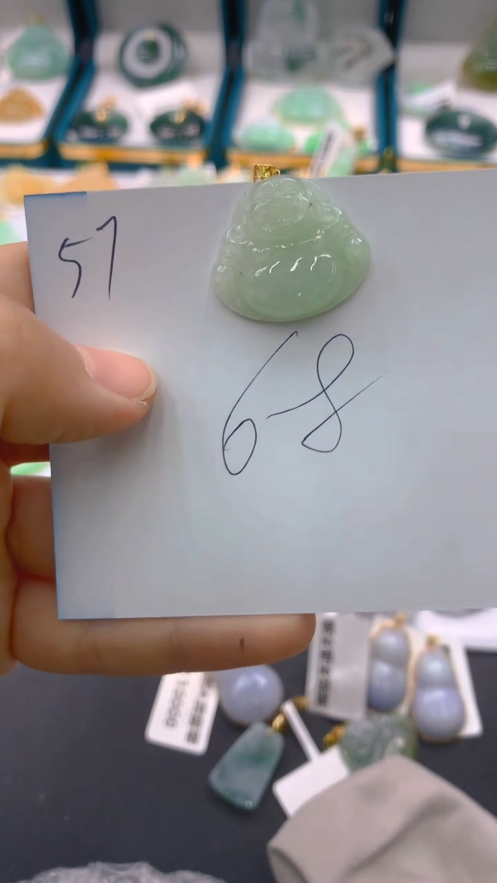 【闪购商品】翡翠颈饰18K金镶嵌1111111111