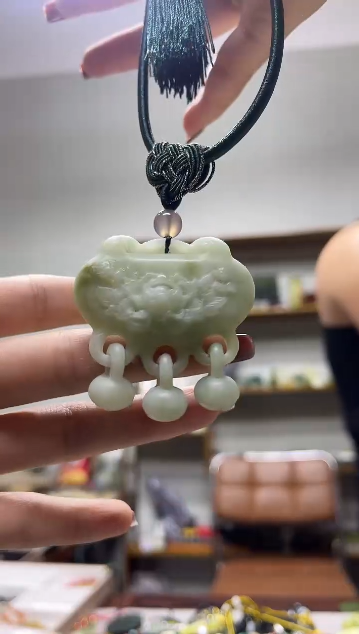 未镶嵌岫玉吊坠多样性发货*拍一发一