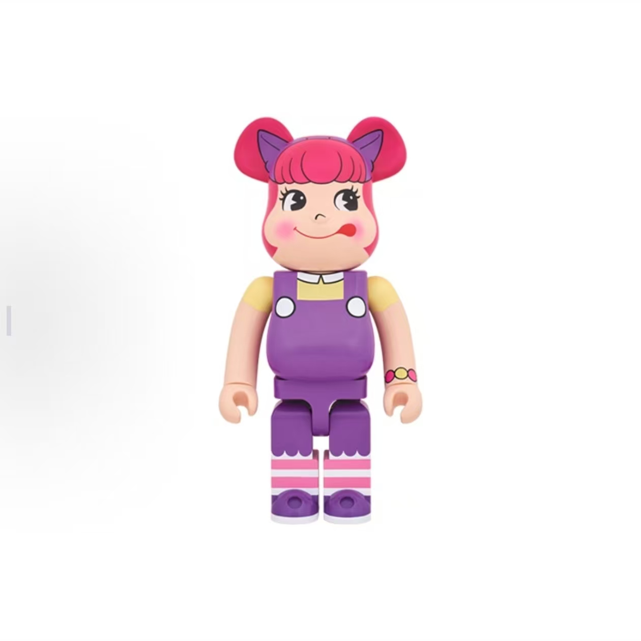 【山哥ST】bearbrick积木熊 不二家小恶魔 单盒 瑕疵 1000%