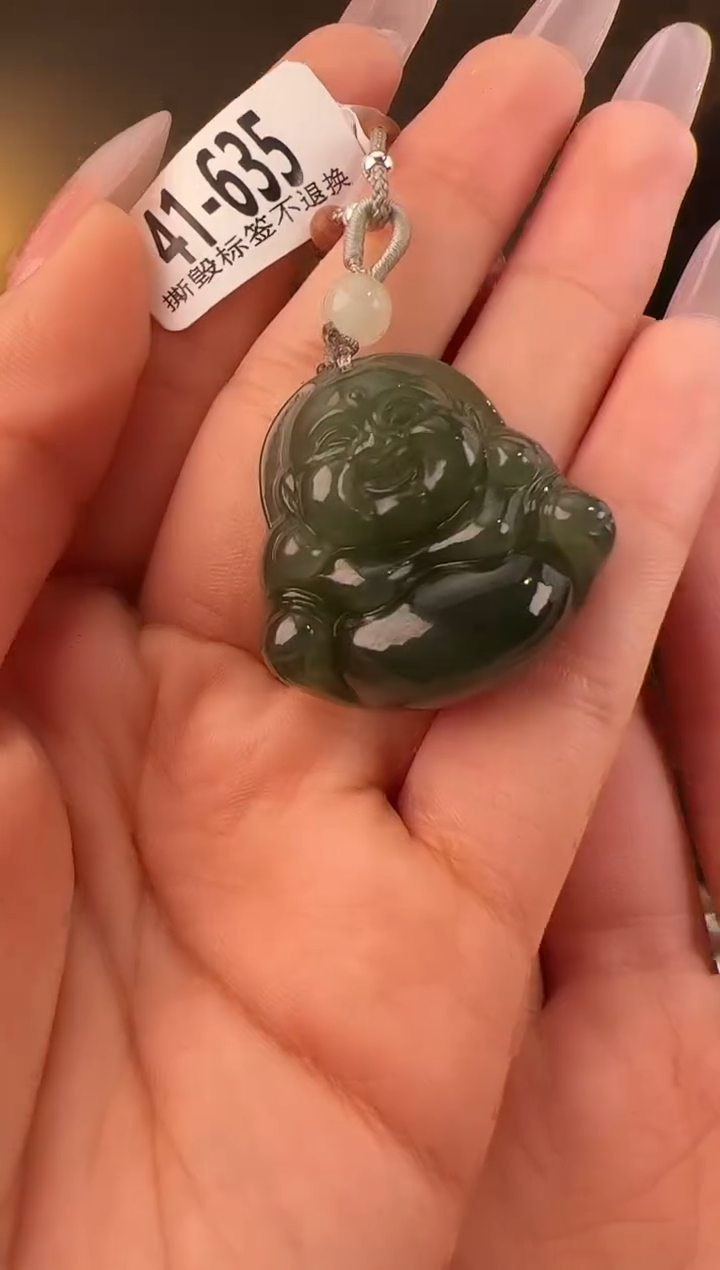 【闪购商品】和田玉颈饰未镶嵌佛公635