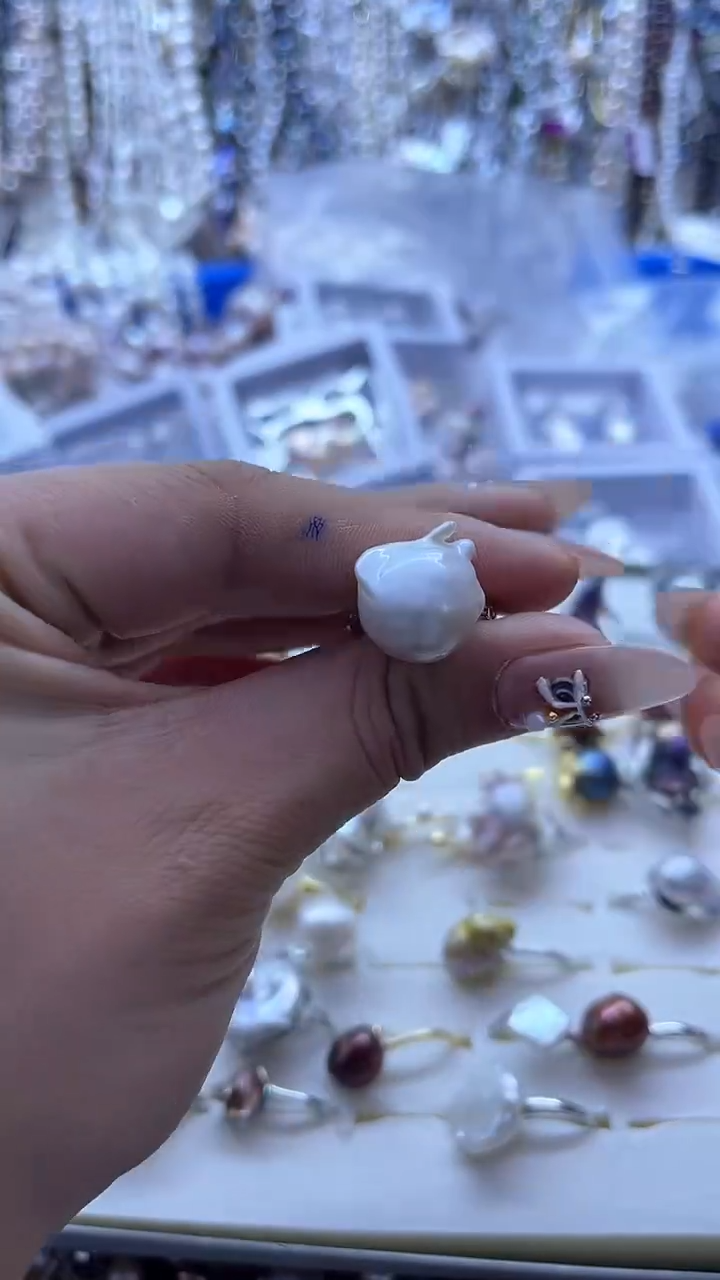 【闪购商品】淡水珍珠戒指未镶嵌495