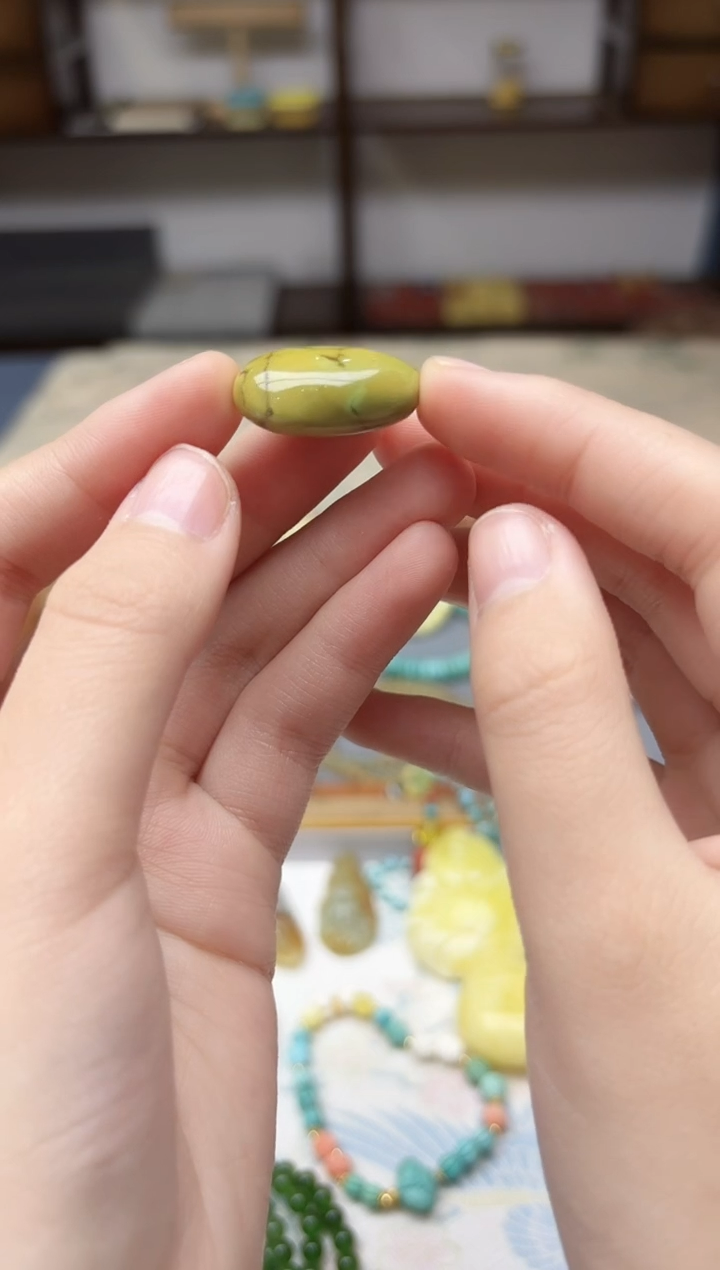 未镶嵌绿松石挂件松石随型配饰SX