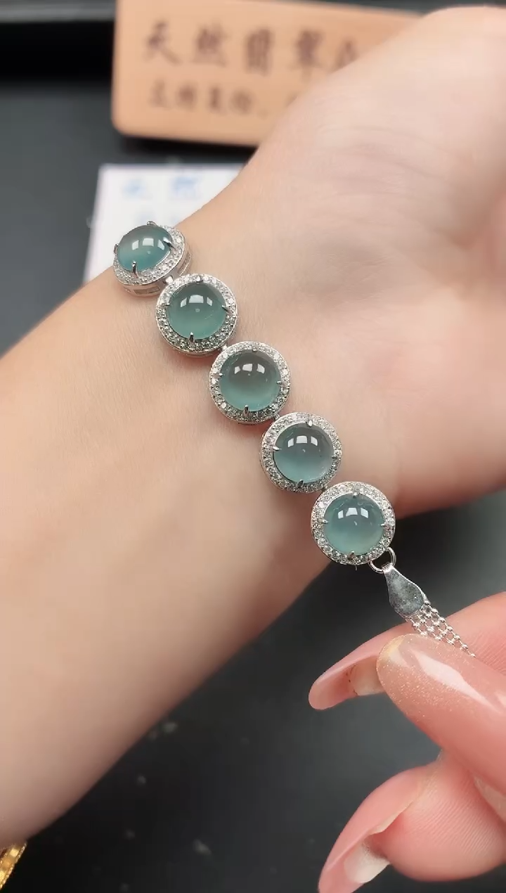 银S925镶嵌戒指翡翠111111