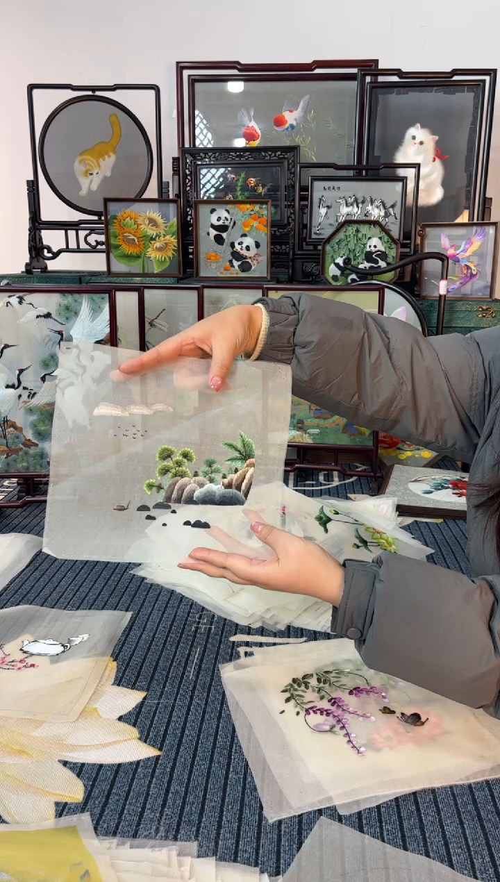 刺绣纯手工制作刺绣大酒3