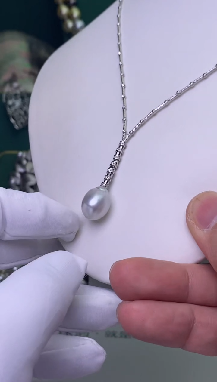 【闪购商品】海水珍珠颈饰银S925镶嵌12-13