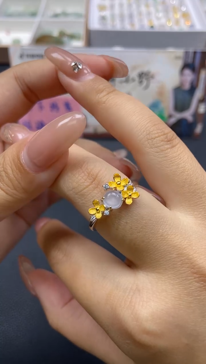 【闪购商品】定制翡翠未镶嵌天然翡翠A货76