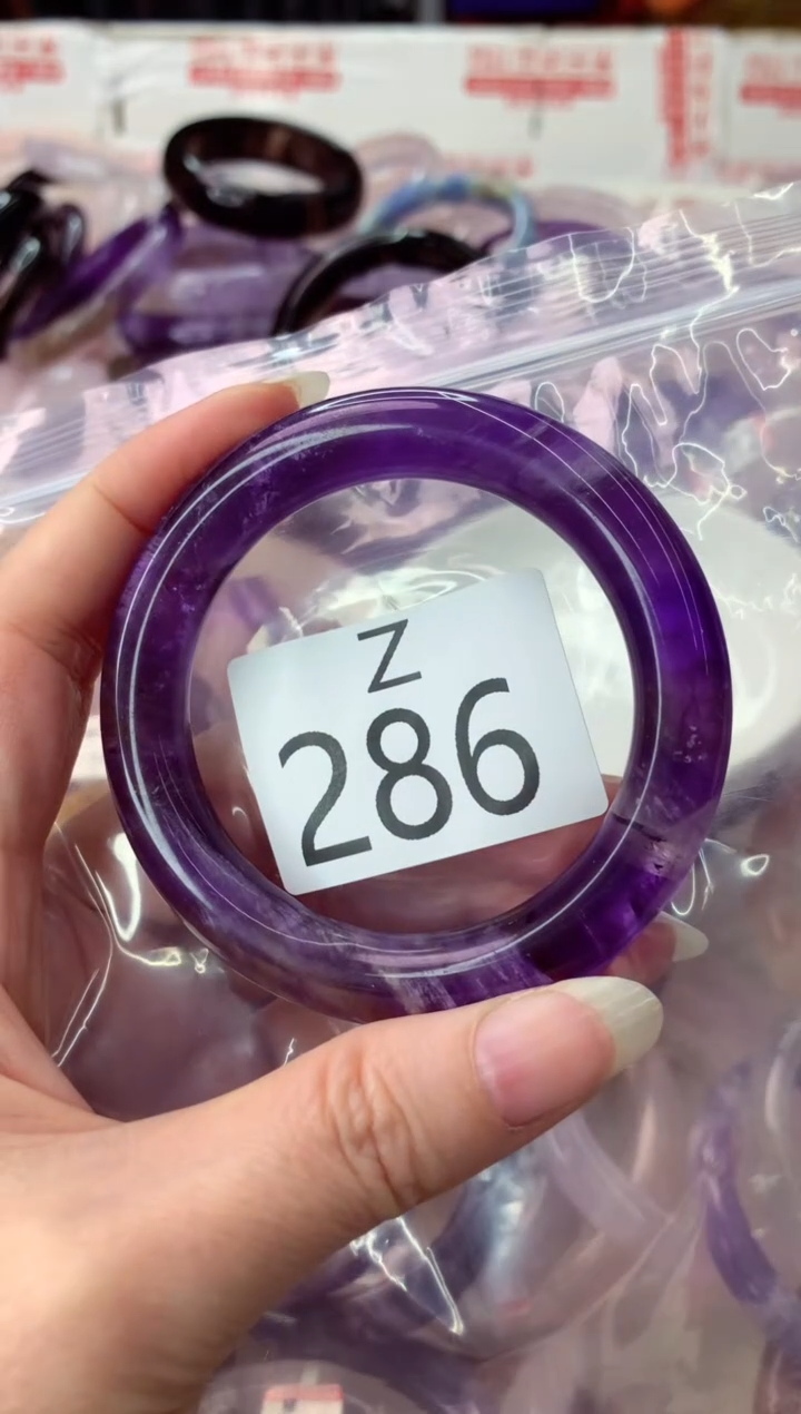 未镶嵌手镯水晶Z286-50