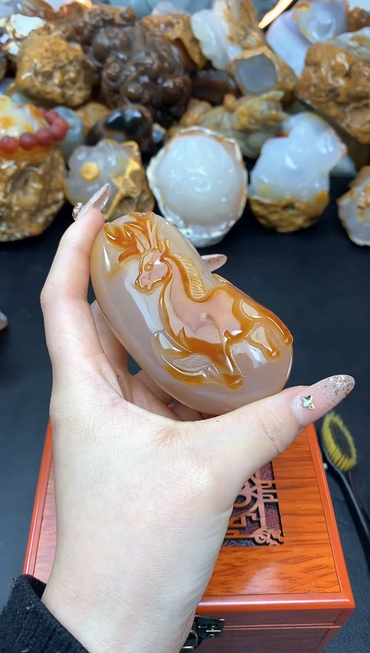 【闪购商品】玛瑙/玉髓珠宝奇石未镶嵌1