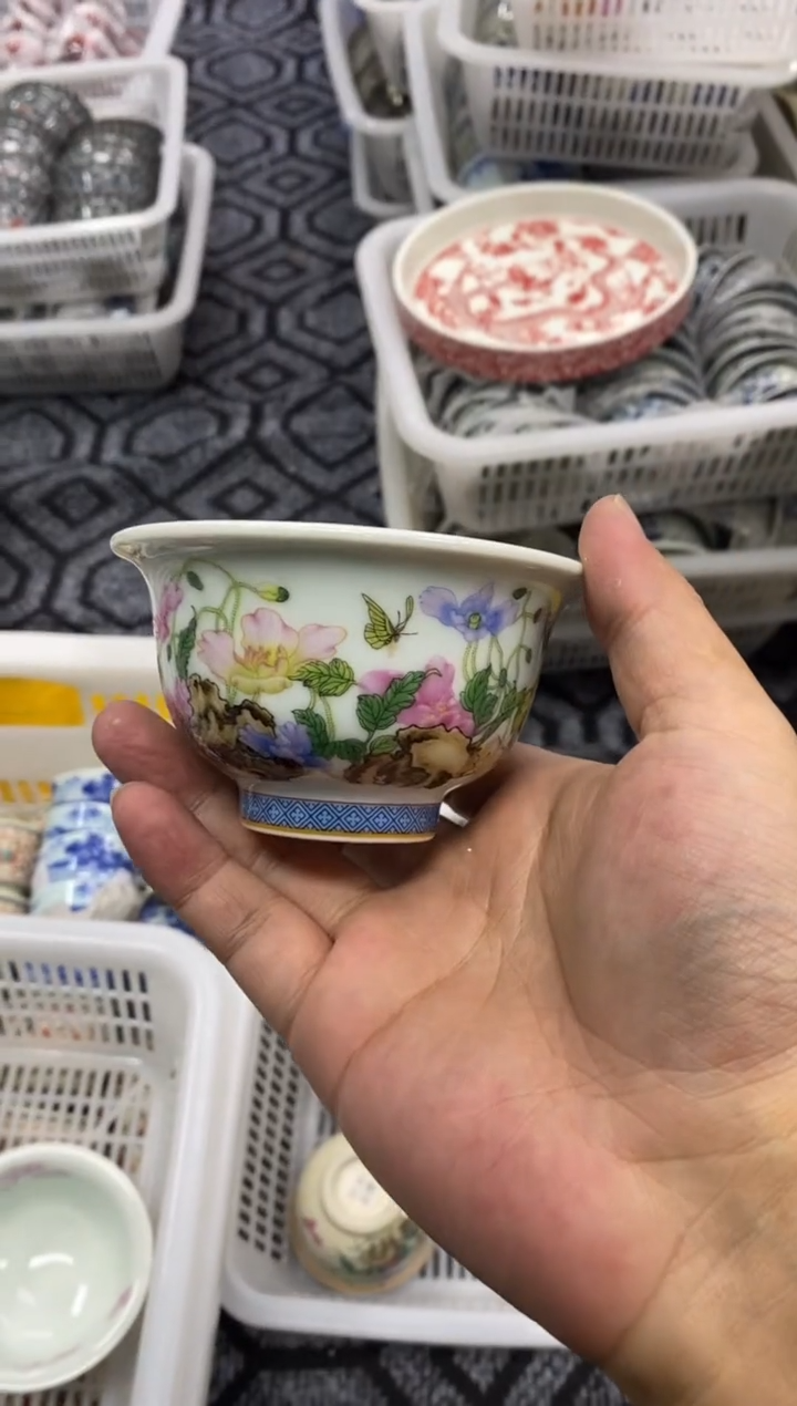 陶瓷景德陶瓷茶具容量约100