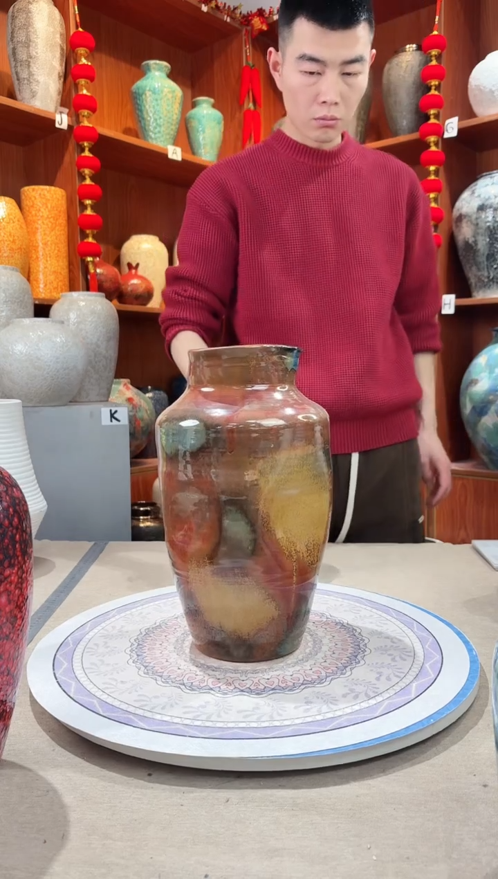 【闪购商品】瓶陶瓷花瓶 无花 a309    