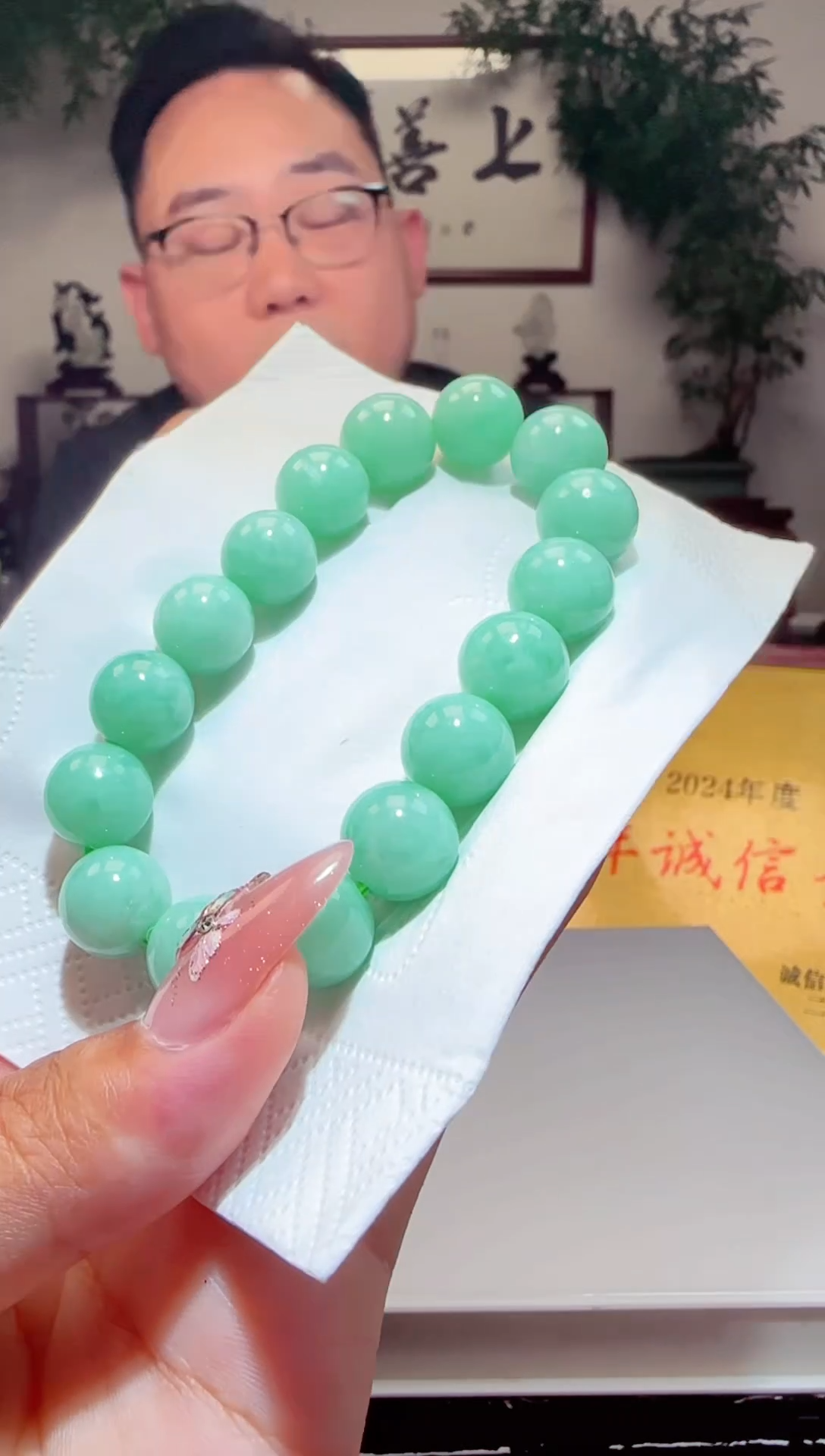 翡翠未镶嵌吊坠(不含链)Q-@@QJYD061101