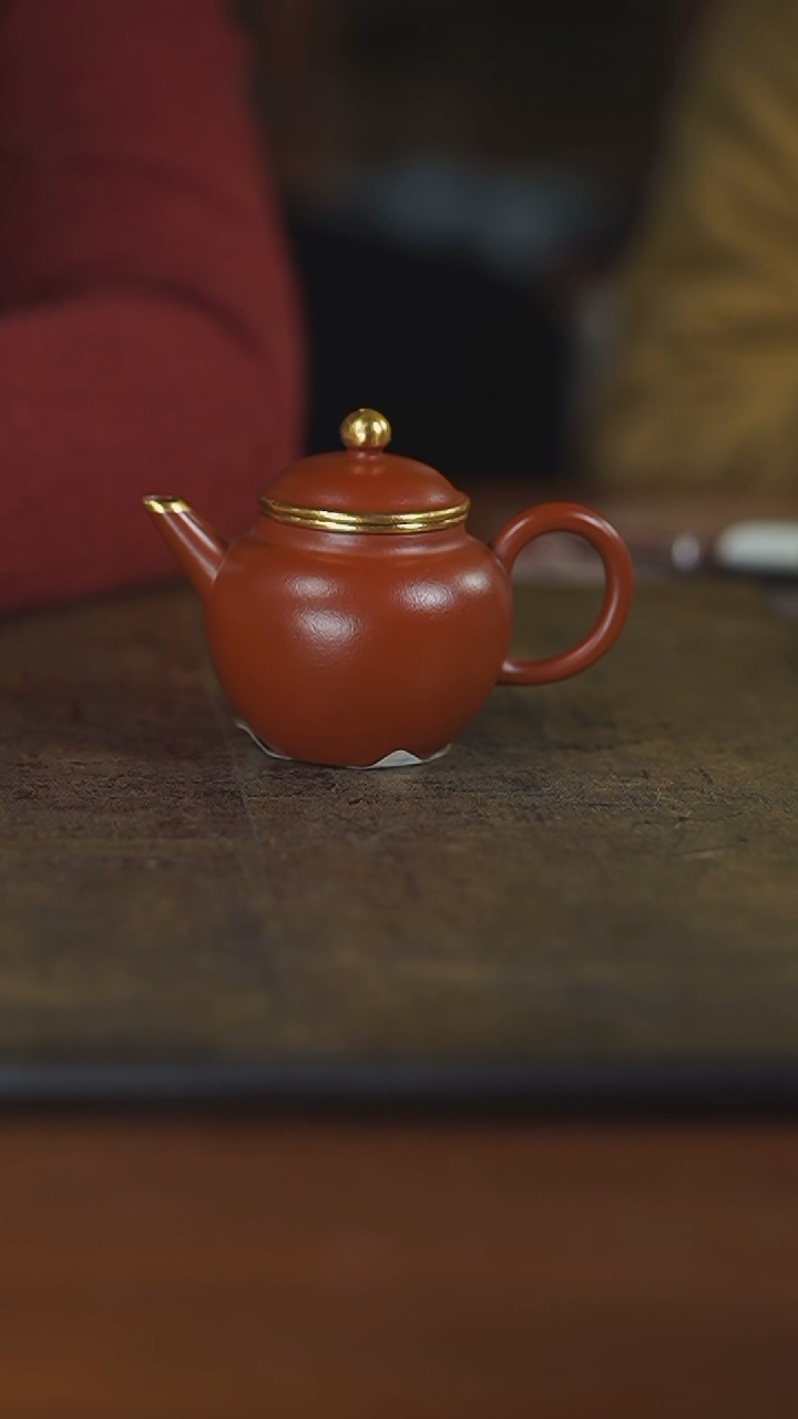 【闪购商品】杯弥云斋包金鹿鸣壶