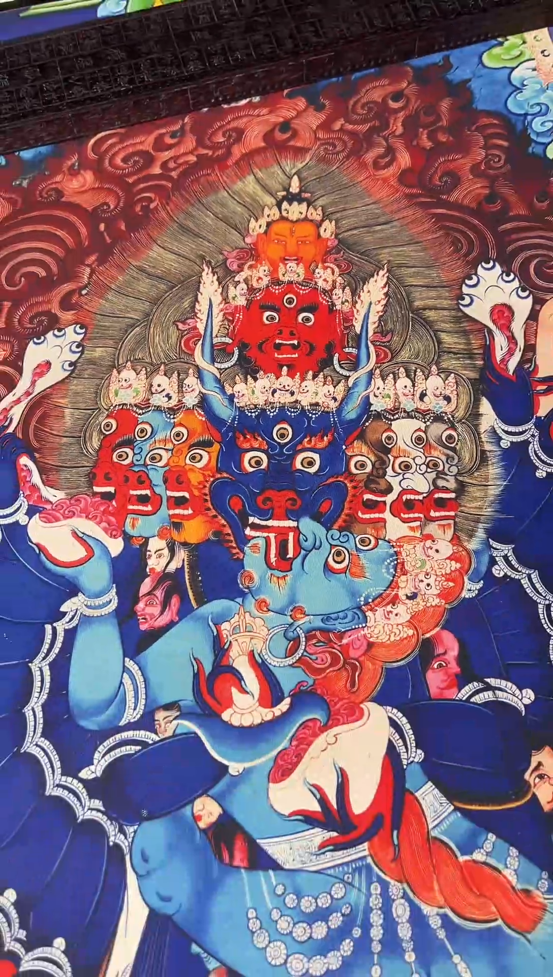 卷轴画东东唐卡tk16