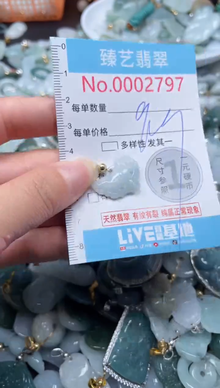 颈饰未镶嵌翡翠2797