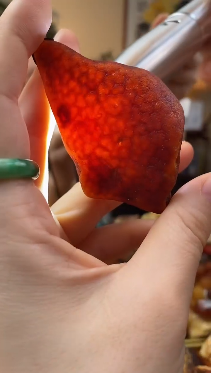 【闪购商品】琥珀颈饰未镶嵌吊坠