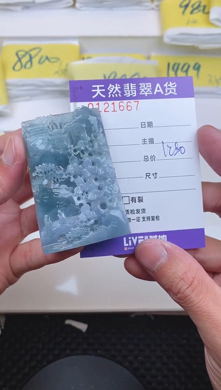 【闪购商品】翡翠颈饰未镶嵌1667........