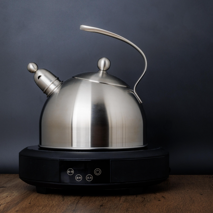 鸣笛烧水壶18-10不锈钢家用电磁炉煤气灶通用大容量2.5L