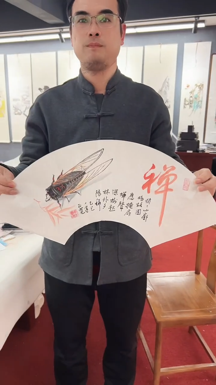 国画朱路军/国画/花鸟