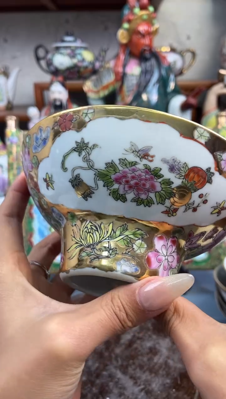 瓷片微瑕慎拍景德镇窑老厂瓷器单件